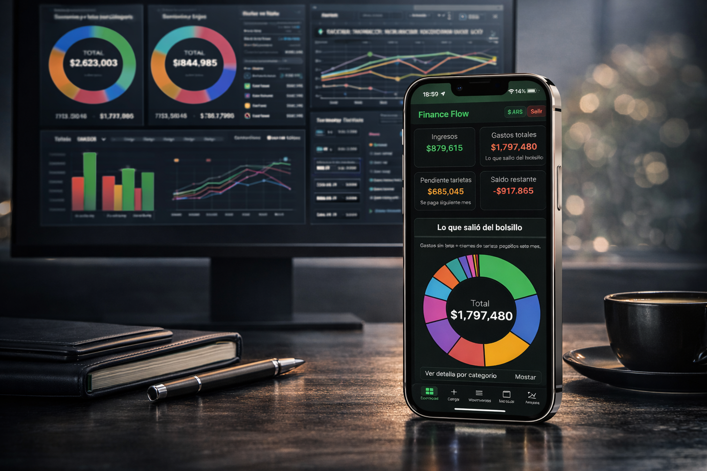 APP DE CONTROL FINANCIERO + 4 BONUS DE REGALO